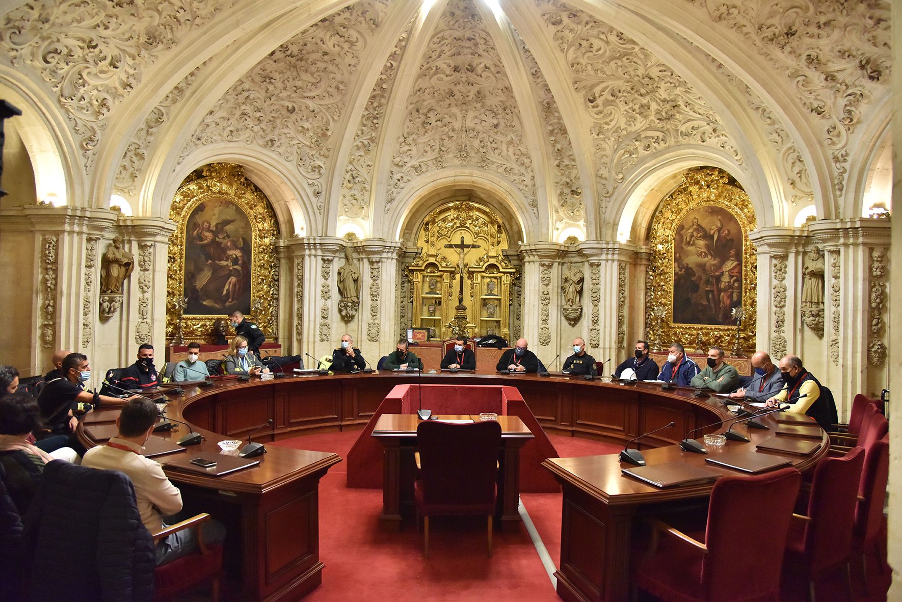 Simulacro de incendio en la Mezquita-Catedral de Córdoba