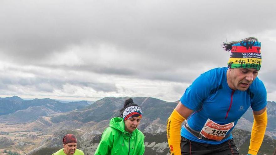 Participantes en el Trail Valgrande-Pajares.