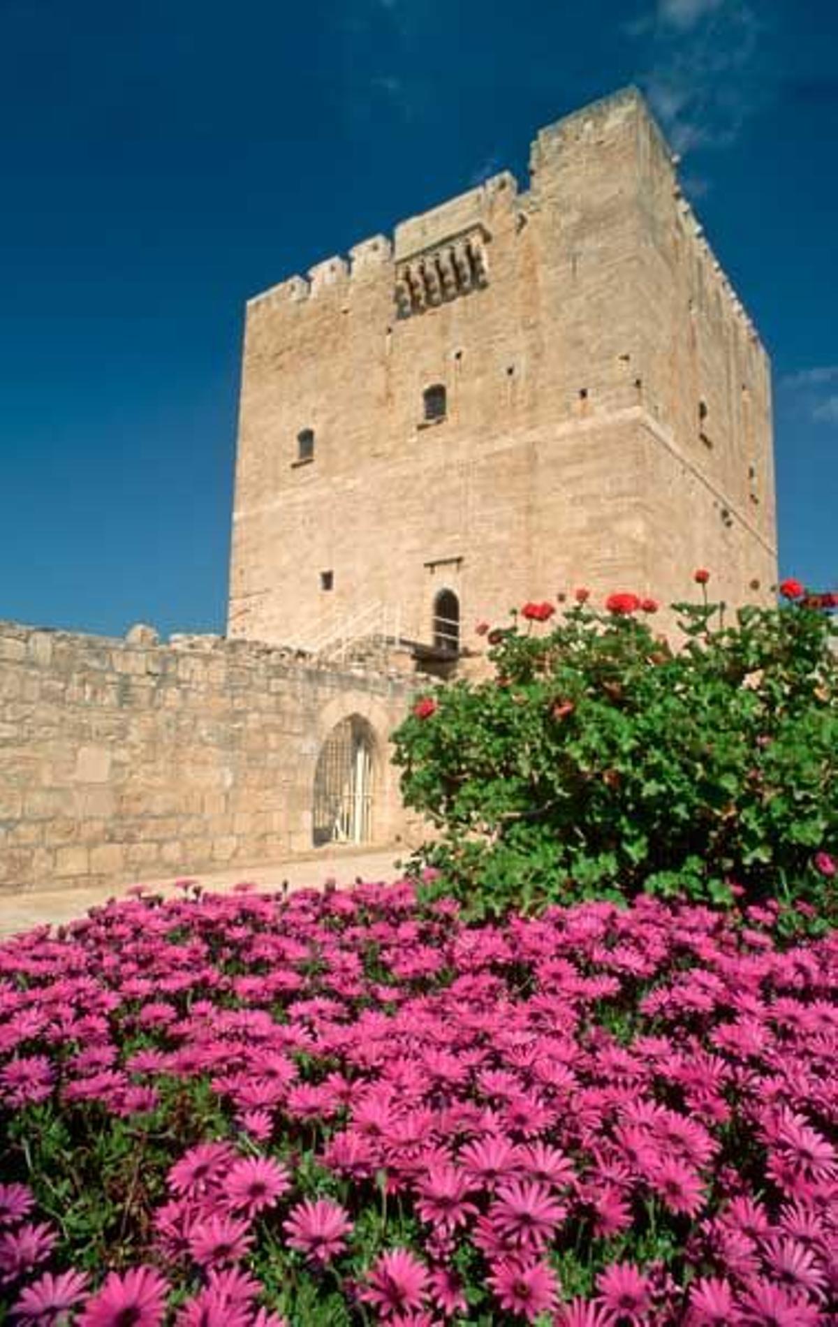 El castillo de Kolossi conserva las huellas del paso de los Cruzados por la isla.