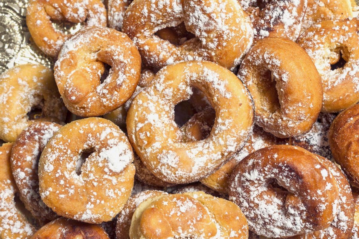 Rosquillas fritas.