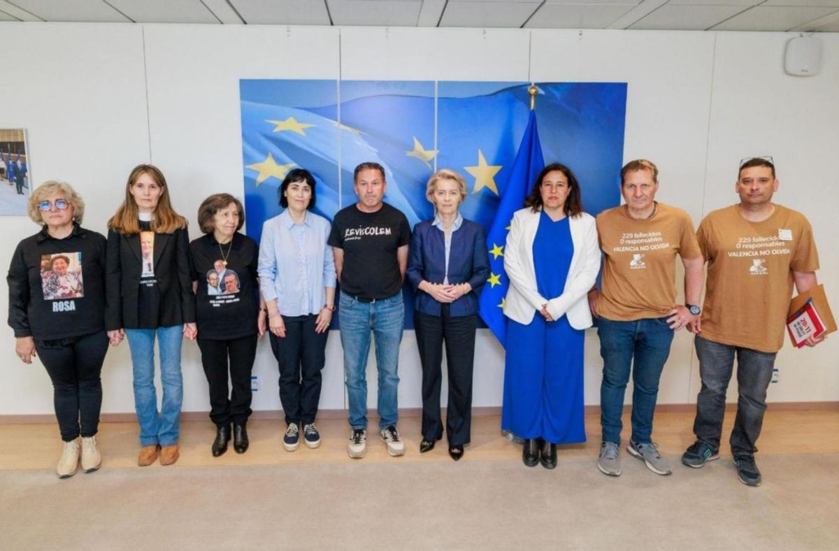 Les víctimes de la dana troben suport a Brussel·les Les víctimes de la dana troben suport a Brussel·les