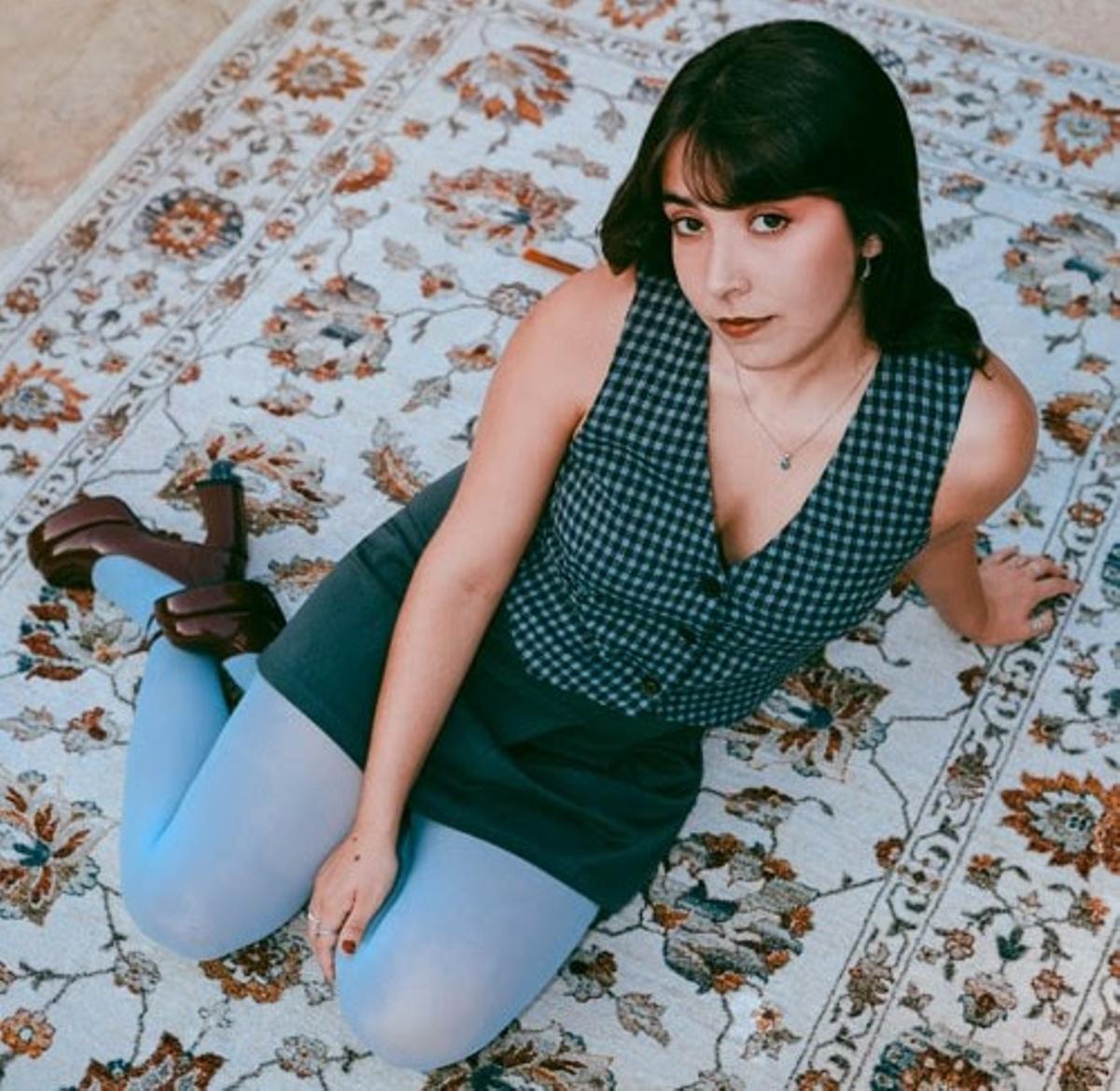 La cantante Irene Hernández, conocida artísticamente como Airin. Wav.