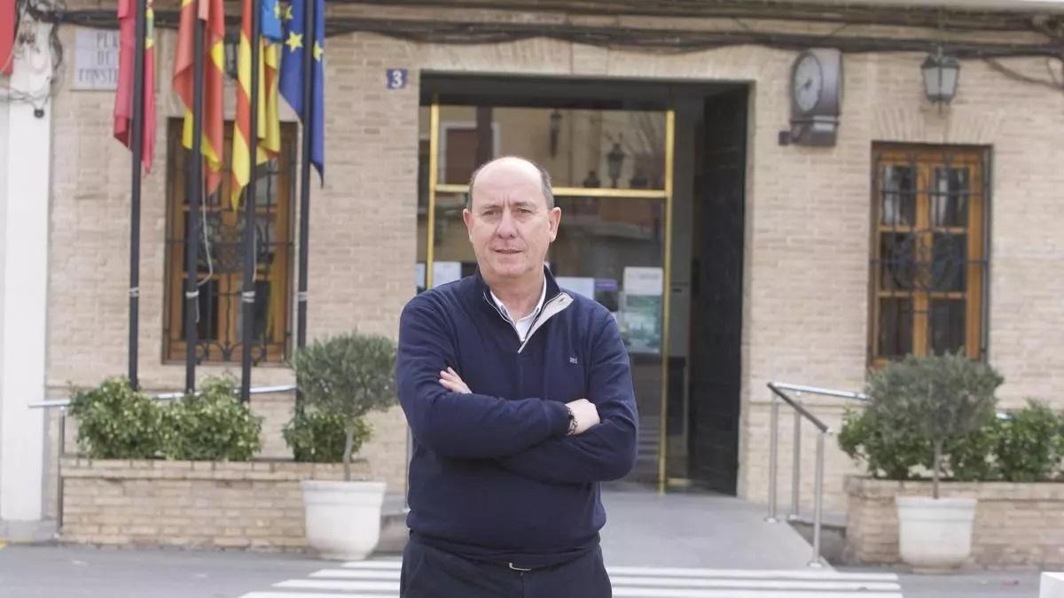 El portavoz de Compromís en l'Alcúdia de Crespins, Pepe Garrigós.