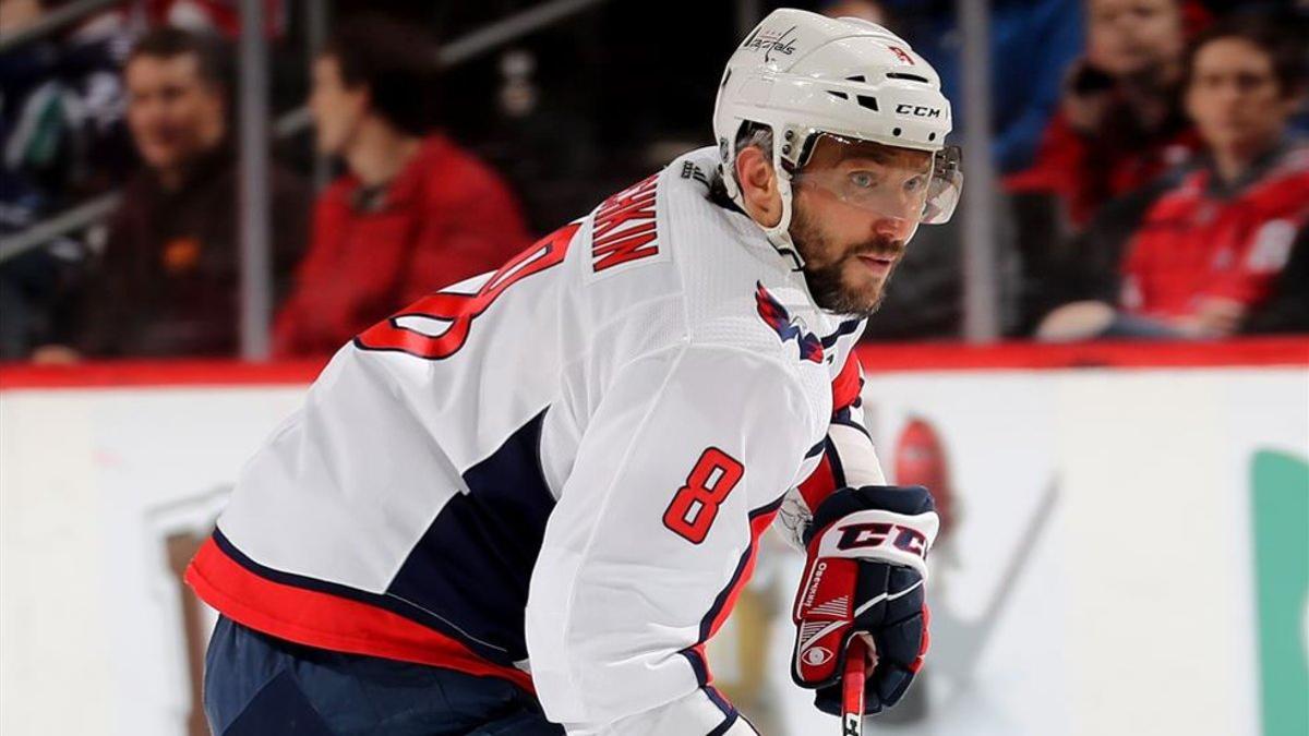 Alexander Ovechkin, extremo izquierdo de los Washington Capitals