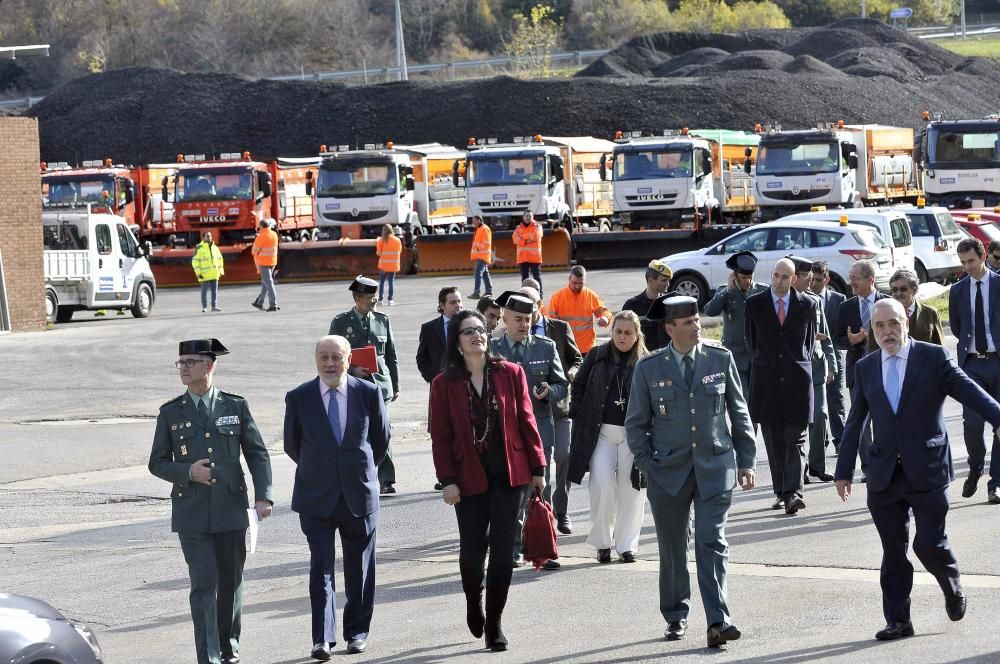 Presentación de la campaña invernal en la autopista Huerna