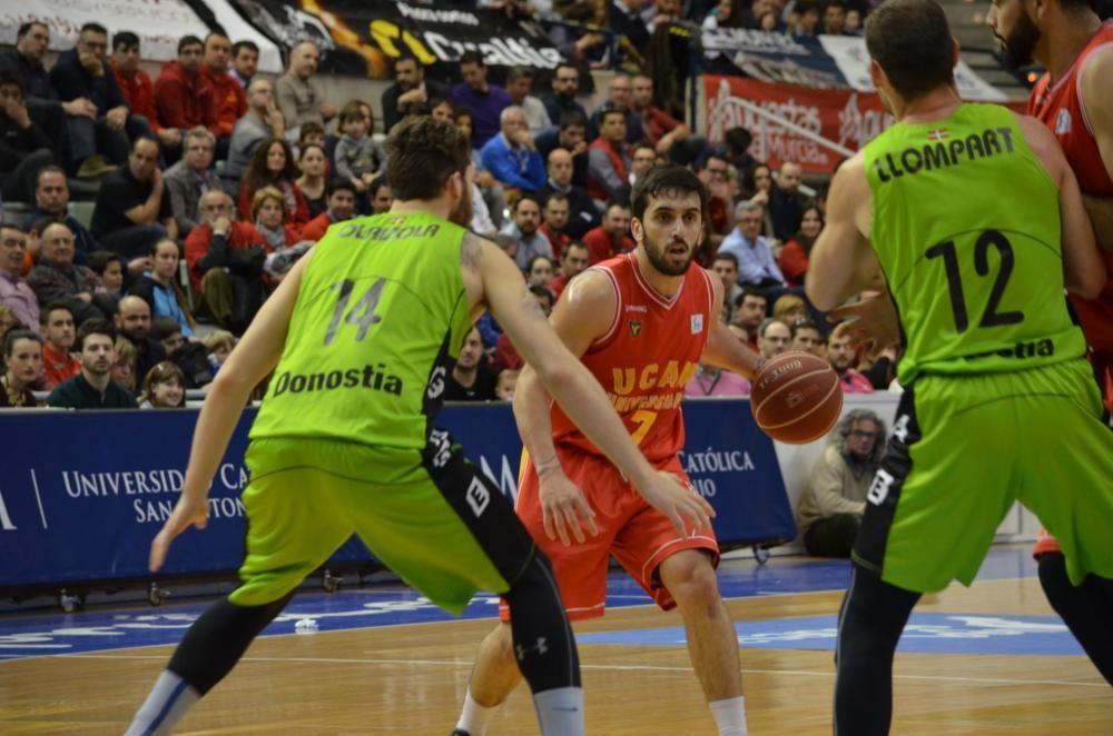 Baloncesto: El UCAM - Gipuzkoa, en imágenes