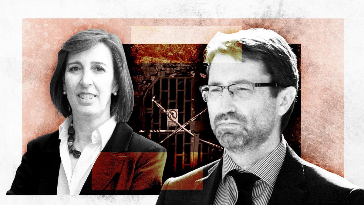 Nieves Roqueñí y Enrique Fernández.