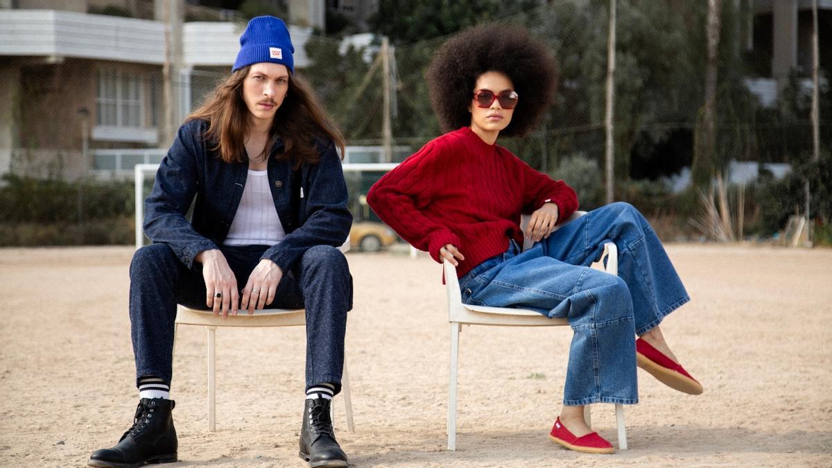 Varias prendas vaqueras de la nueva colección 'Arrabal', de Capitán Denim.