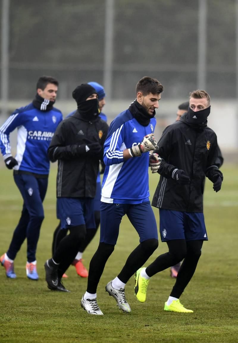 Primer entrenamiento tras parón navideño