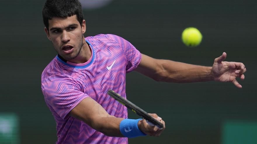 ¿A qué hora juegan Alcaraz y Sinner las semifinales de Indian Wells?