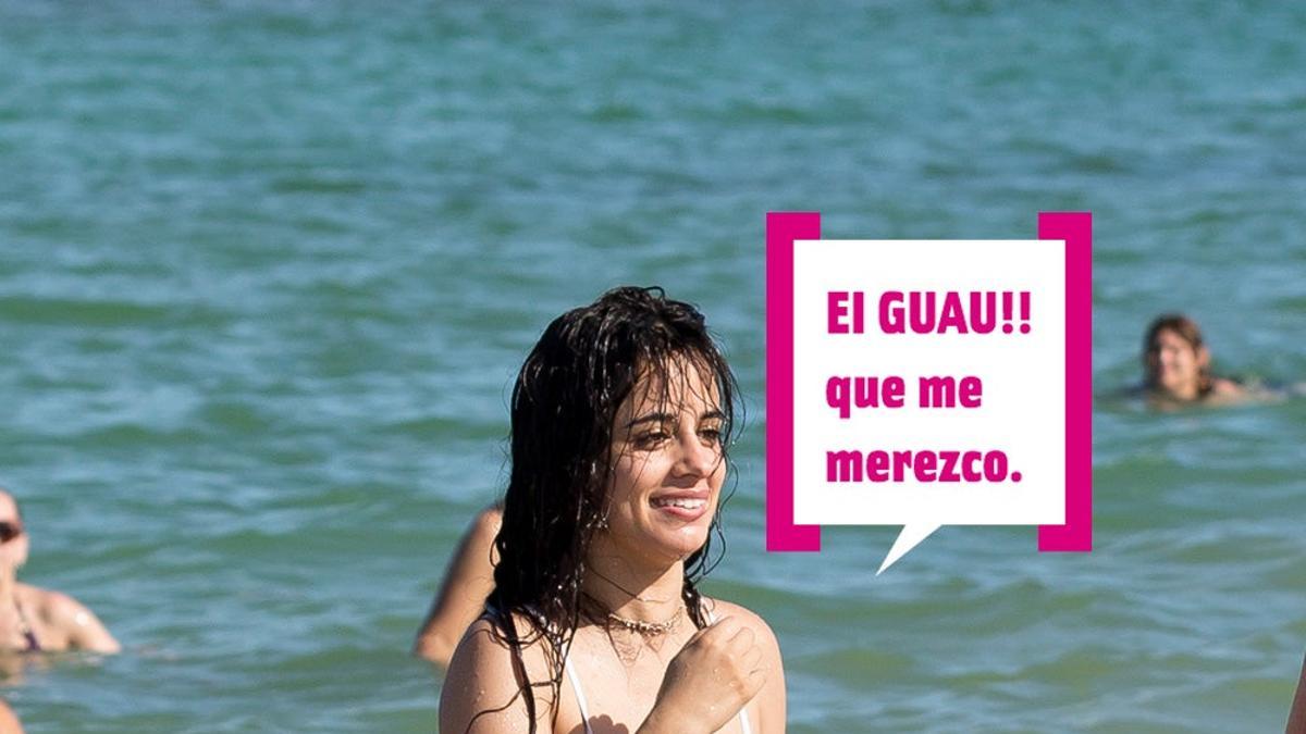Camila Cabello en la playa