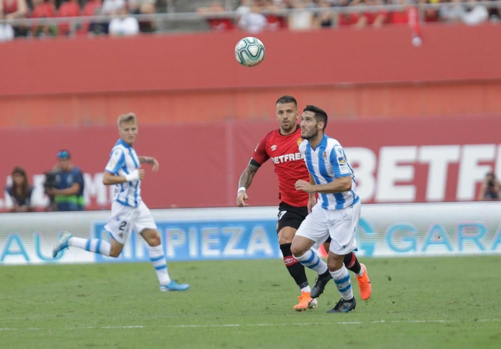 Mallorca-Real Sociedad: Los bermellones encajan su primera decepción