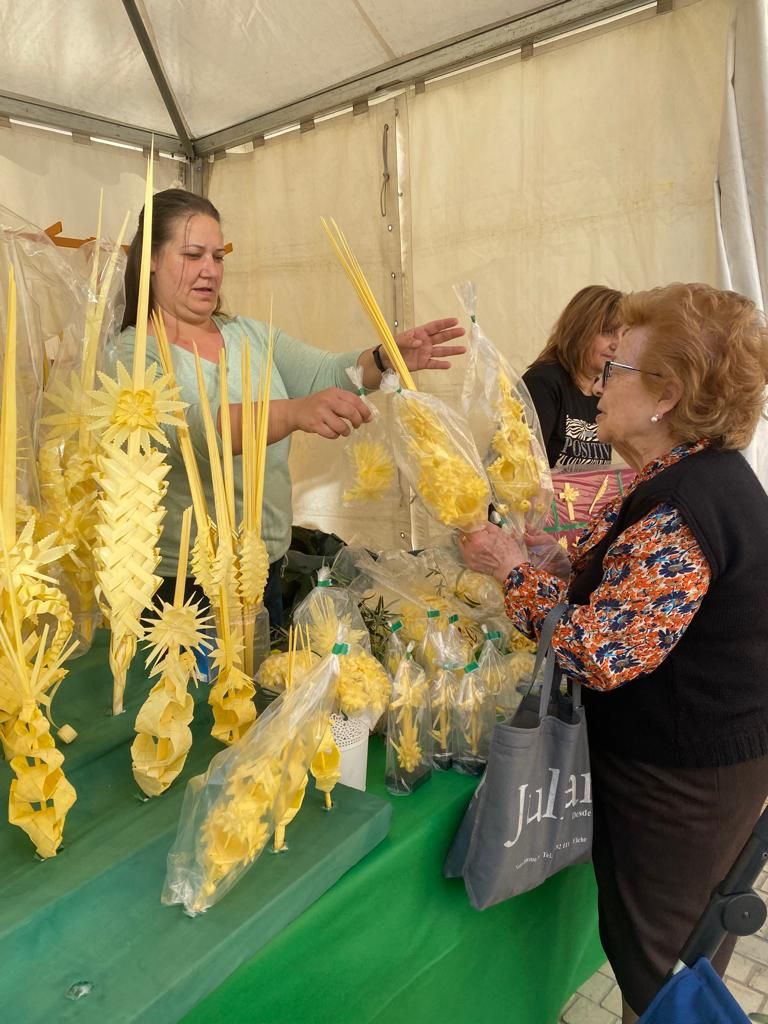 Domingo de Ramos Elche: arranca la venta de palma blanca