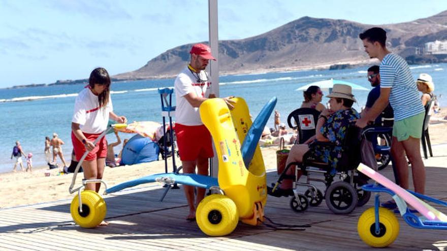 Más de 1.300 asistencias en playas