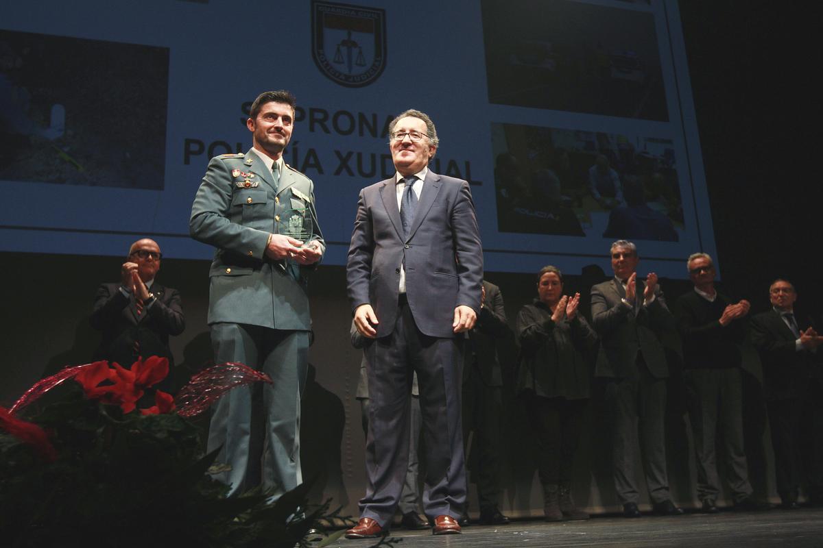 El brigada Juan Ramón Salgado, de la Policía Judicial.