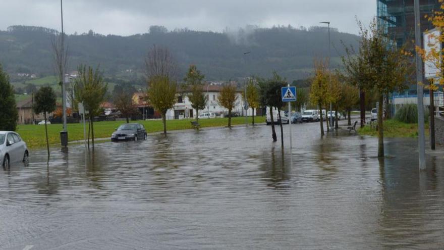 Los estanques de tormentas contra las inundaciones en Villaviciosa entrarán en funcionamiento en el mes de abril