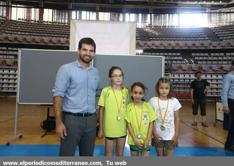 Lliurament de trofeus de los XXXVII Jocs Esportius de Castelló