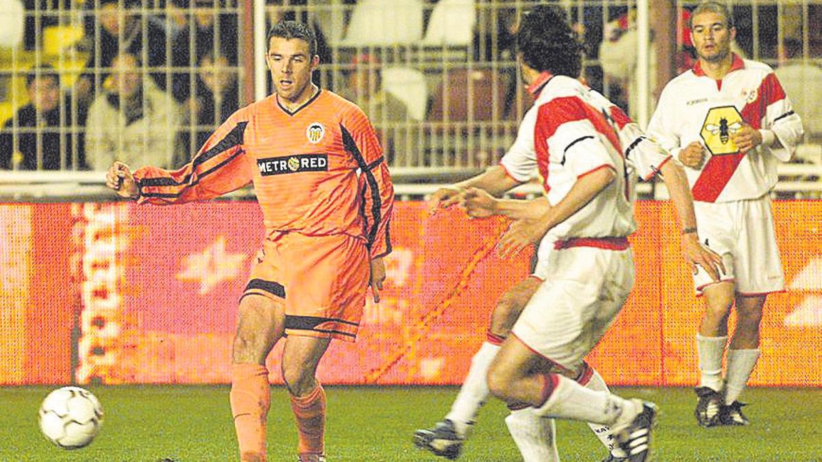 Marchena, en un partido frente al Rayo Vallecano