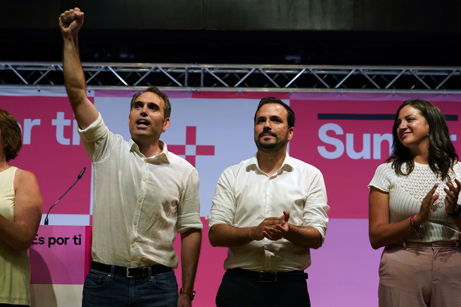 Elecciones generales 23J | Mitin de Alberto Garzón (Sumar) en Málaga