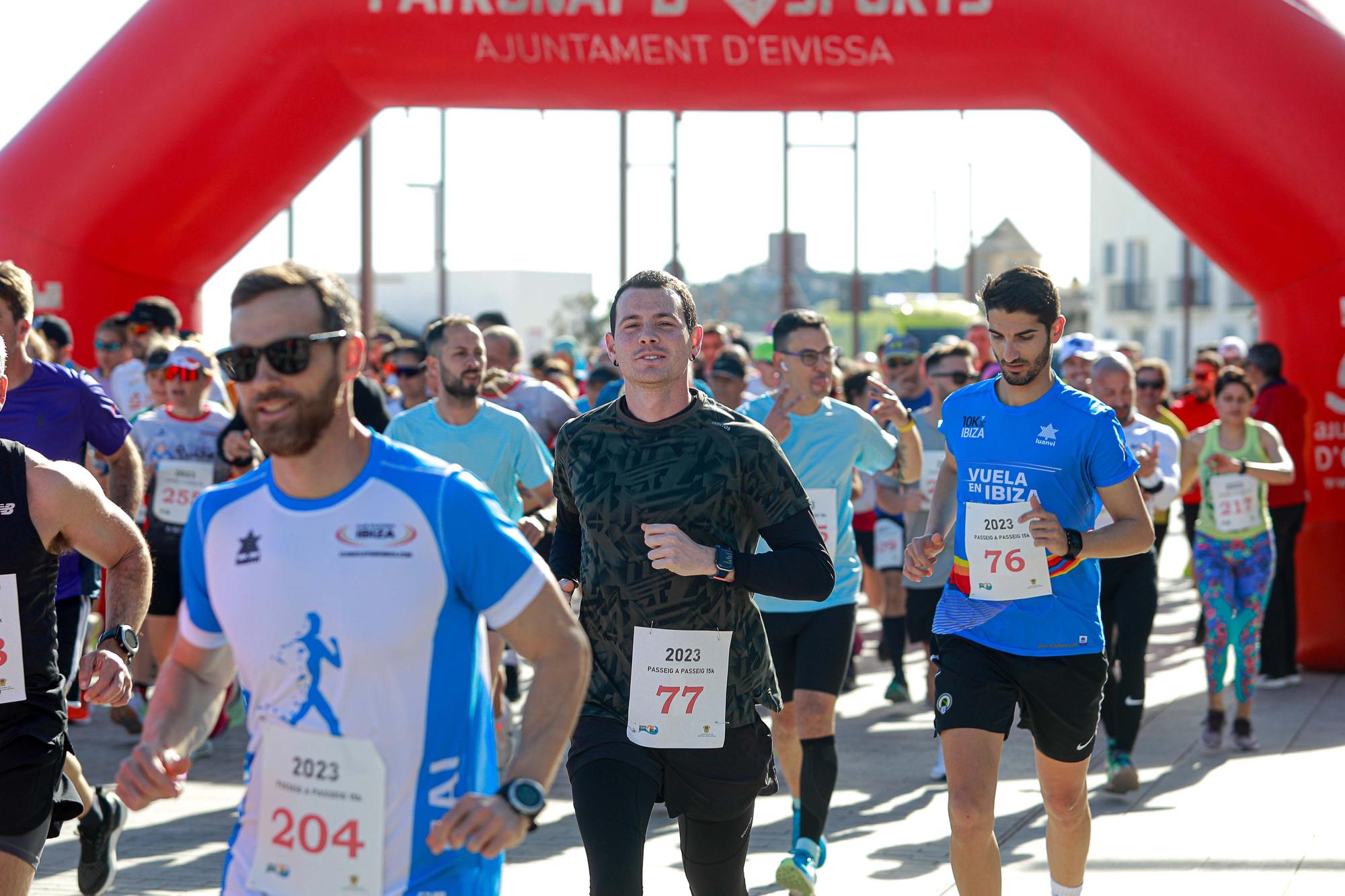 Galería de imágenes de la cursa de atletismo Passeig a Passeig