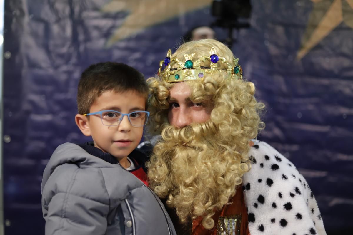 Fotos con los Reyes Magos realizadas el 2 de enero de 2018