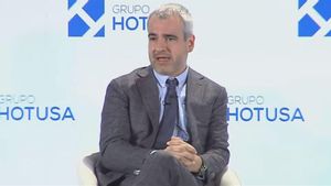 Maurici Lucena, en el foro organizado por Hotusa.