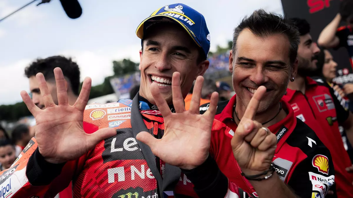 Marc Márquez no se cansa de hacer historia