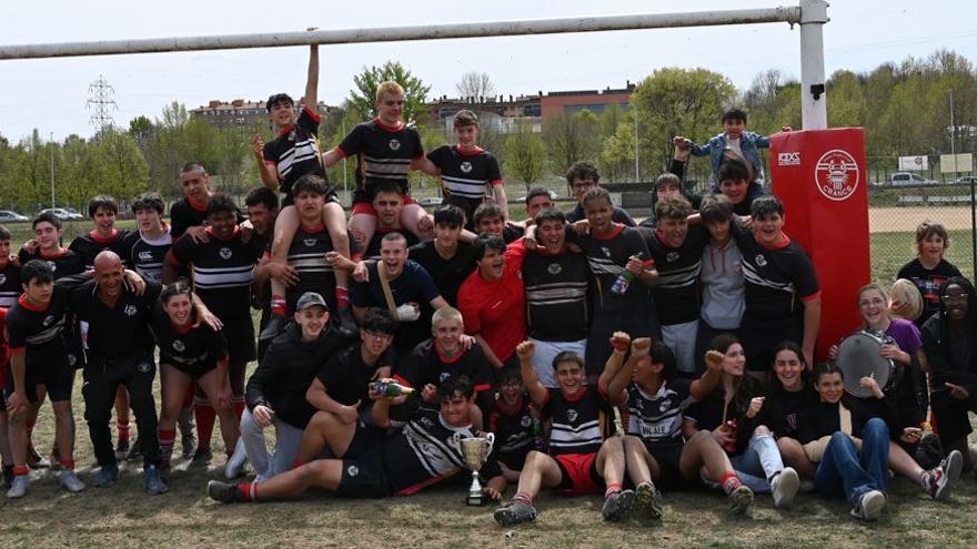 El Catalunya Central sub-16 de rugbi es proclama campió de Quarta Categoria