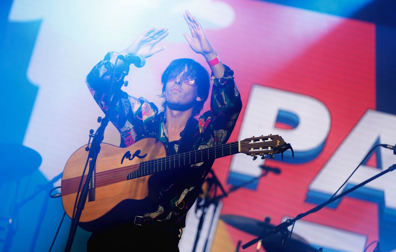 Así es un viernes 13 en la Festa do Marisco de O Grove.