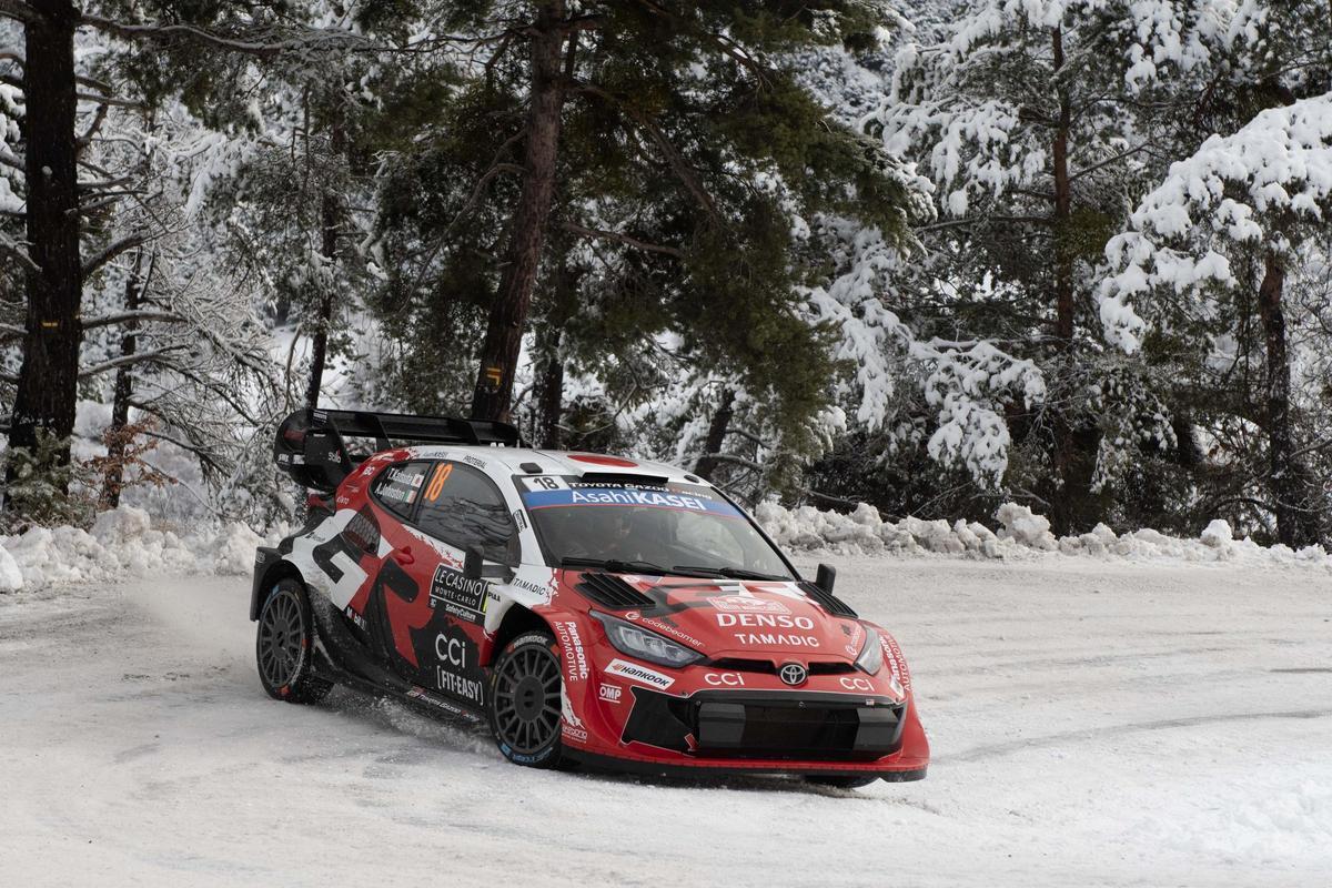 Takamoto Katsuta y su Toyota GR Yaris Rally1 aterrizarán en Gran Canaria como líderes después de dos victorias