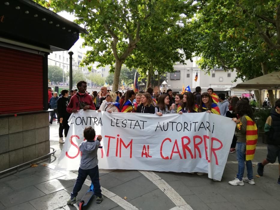 Manifestació del 18 d'octubre, a Manresa