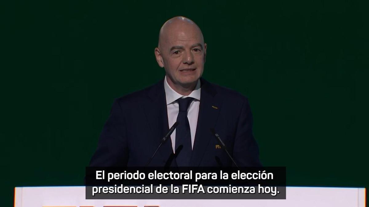 Infantino se presentará a la reelección como presidente de la FIFA