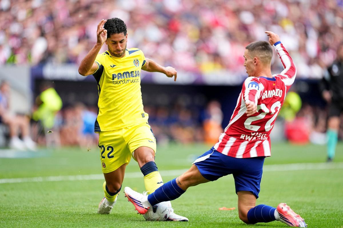 Atlético de Madrid - Villarreal, en imágenes