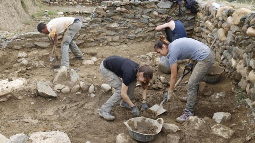 Imatge de les excavacions.