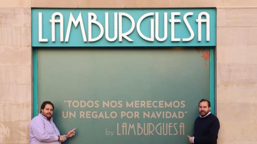 Salva y Pablo Martínez, fundadores de Lamburguesa.
