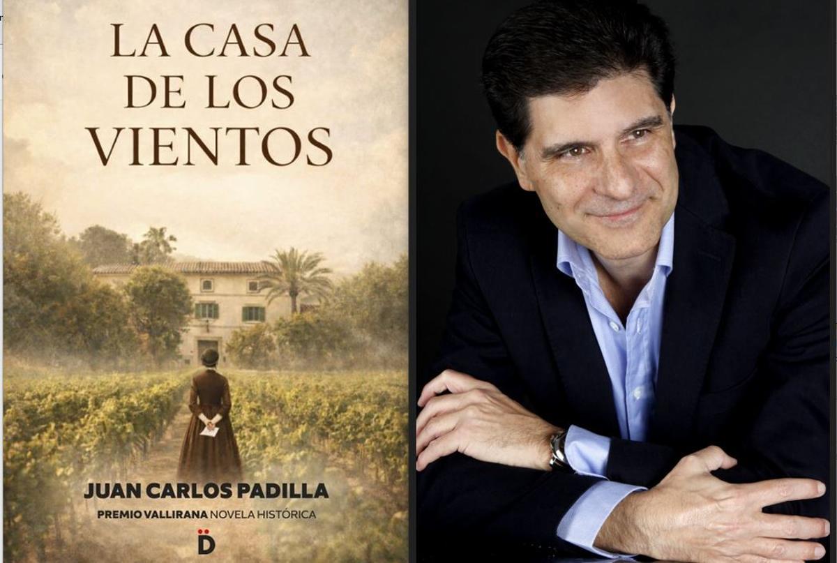 "La casa de los vientos", la nueva novela histórica del alicantino Juan Carlos Padilla