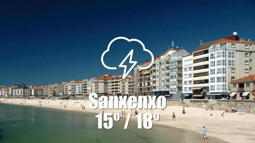 El tiempo en Sanxenxo: previsión meteorológica para hoy, jueves 30 de abril