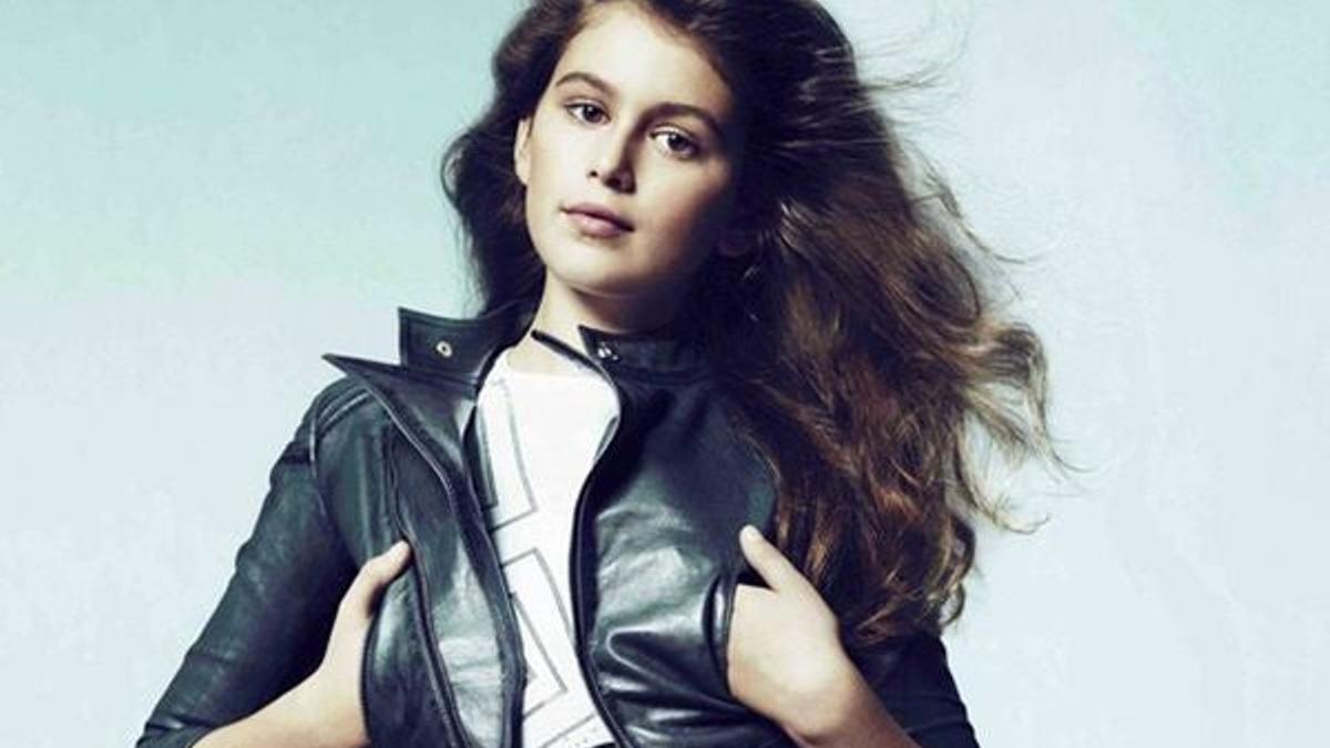 La hija de Cindy Crawford, modelo de Versace