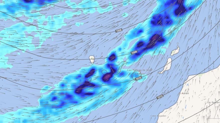 El viento hace acto de presencia en Santa Cruz