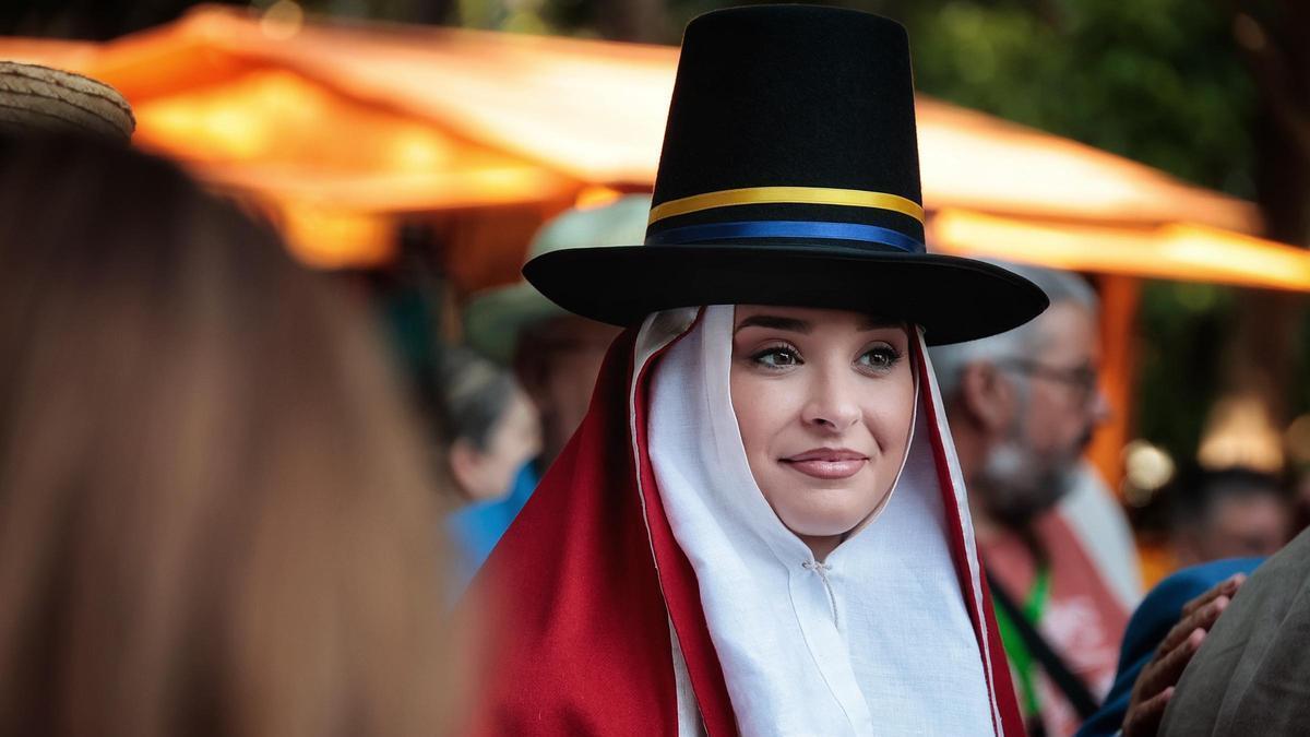 Elisa García, reina de las Fiestas de Mayo de Santa Cruz de Tenerife 2026.
