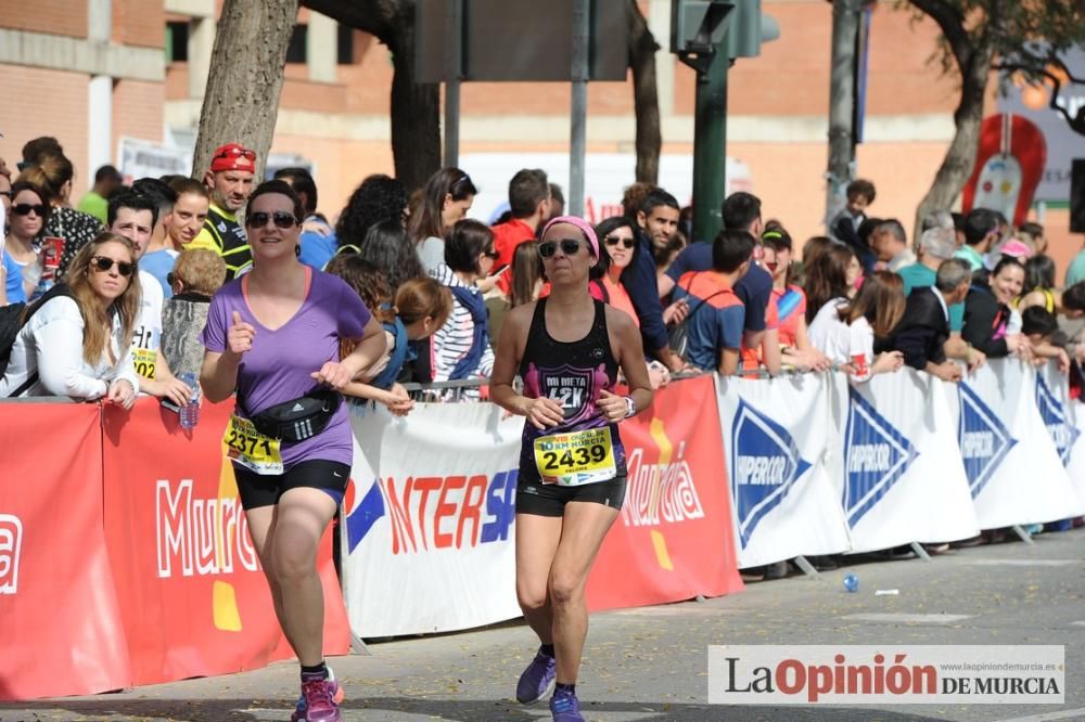 Media Maratón de Murcia: llegada (1ª parte)