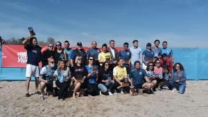 Campions i finalistes del Campionat de Catalunya +30 i +50 de Tennis Platja