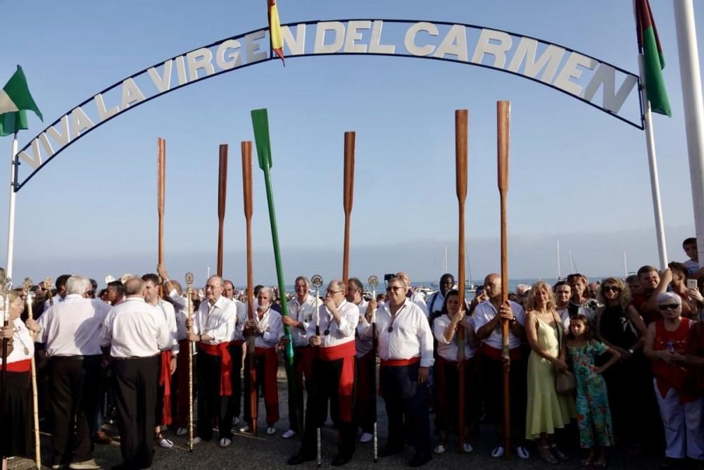 Procesión del Carmen en Pedregalejo