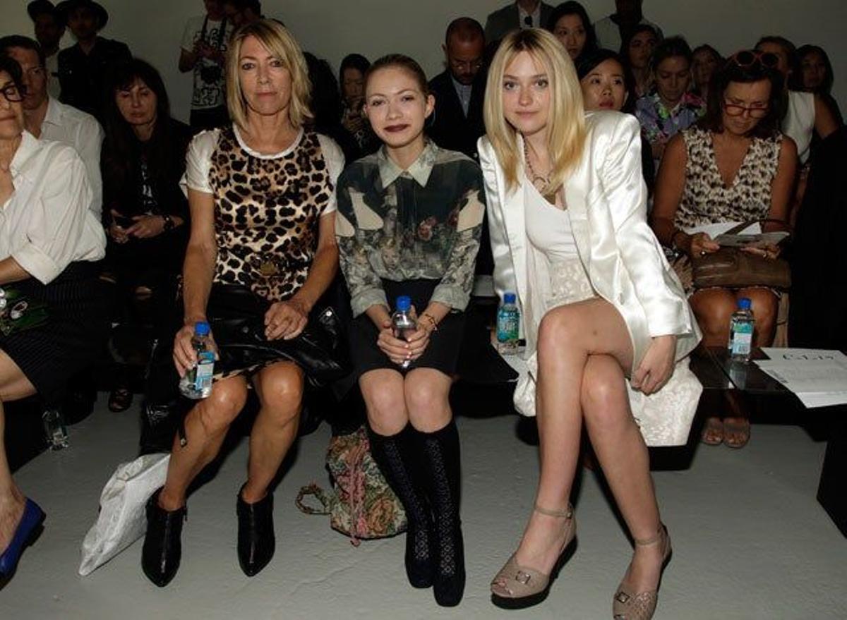 Kim Gordon, Tavi Gevinson y Dakota Fanning