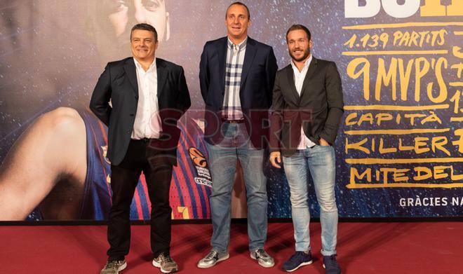 Homenaje a Juan Carlos Navarro en el Palau Blaugrana