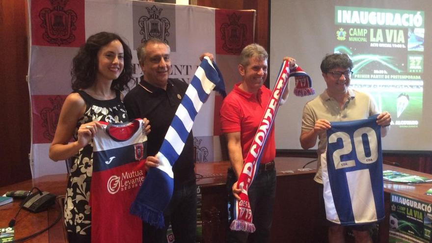 La visita del Alcoyano inaugurará el campo municipal de La Vía de Cocentaina