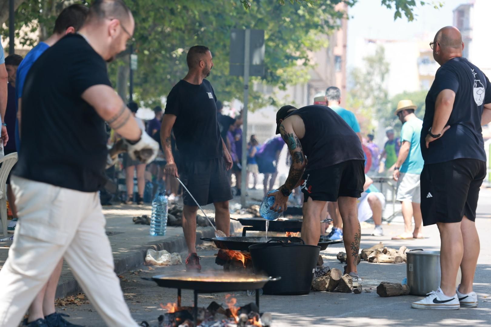 Concurso de paellas en el Grau por Sant Pere