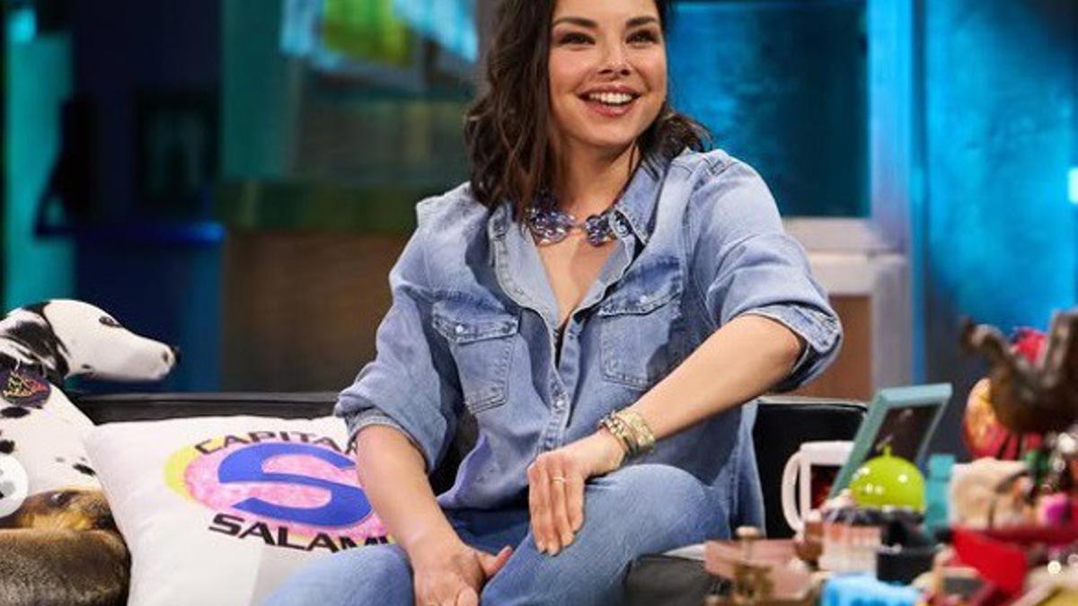 Chenoa h a visitado el plató de 'La Revuelta'