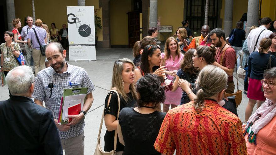 Participantes en el XI Congreso Internacional Galdosiano.