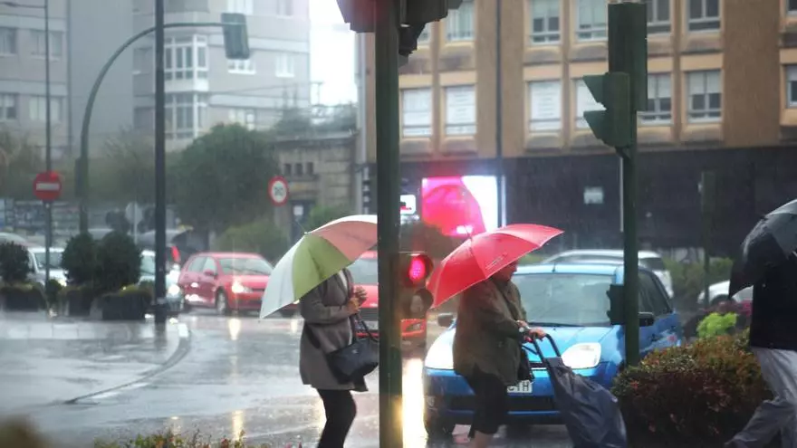 Galicia en alerta este miércoles por lluvias